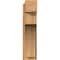 Ekena Millwork Westlake Block Rough Sawn Outlooker, Western Red Cedar, 8"W x 24"D x 32"H OUT08X24X32WTL05RWR - alternate 4